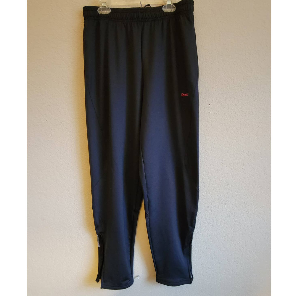 Reebok Black Athletic Pants - Women's Medium - Picture 1 of 5